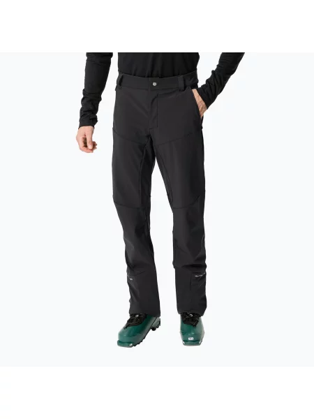 Softshellové kalhoty VAUDE Larice IV black uni černé