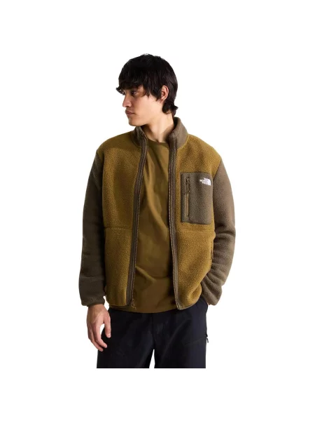 Pánska fleecová mikina The North Face Yumiori Full Zip caraway seed/ne zelená