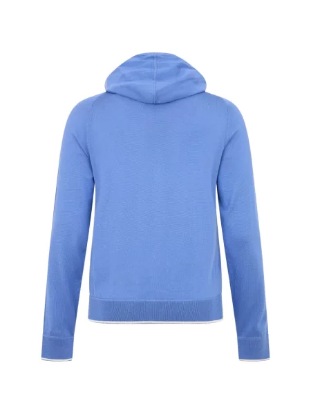 Cardigan Moorer cu cordon albastru
