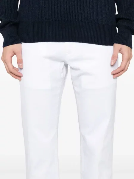 Pantaloni Jacob Cohën alb