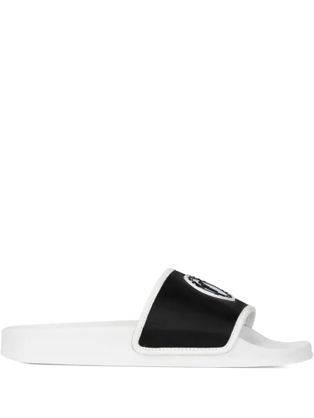Papuci Giuseppe Zanotti din satin negru