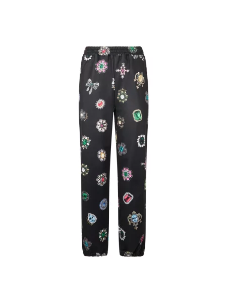 Spodnie Moschino czarne