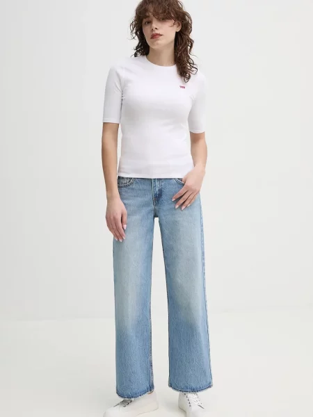 Levi's Tričko LUCA SLIM TEE bílé
