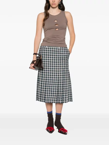 Top Marni cu buline gri