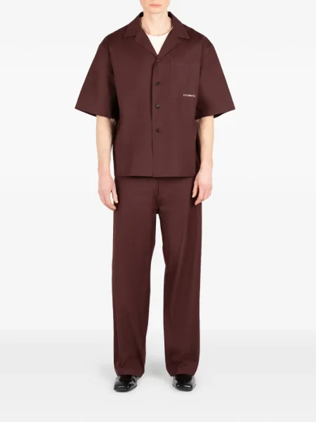 Pantaloni Société Anonyme roșu