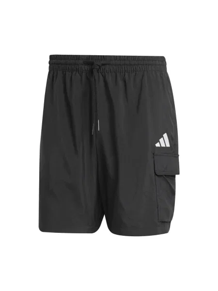 Pantaloni cargo Adidas cu autograf negru