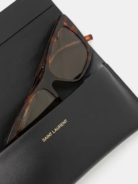 Солнцезащитные очки Saint Laurent желтые