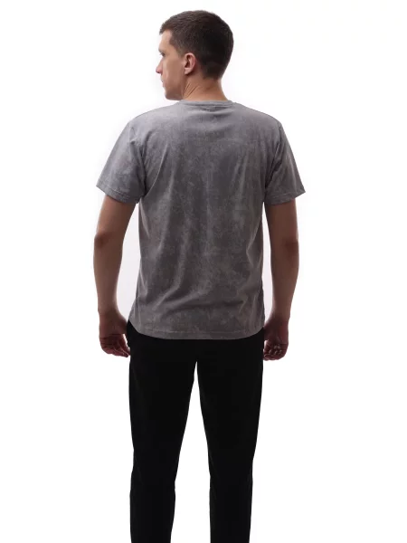 Футболка STREAM віскоза/поліестер сірий