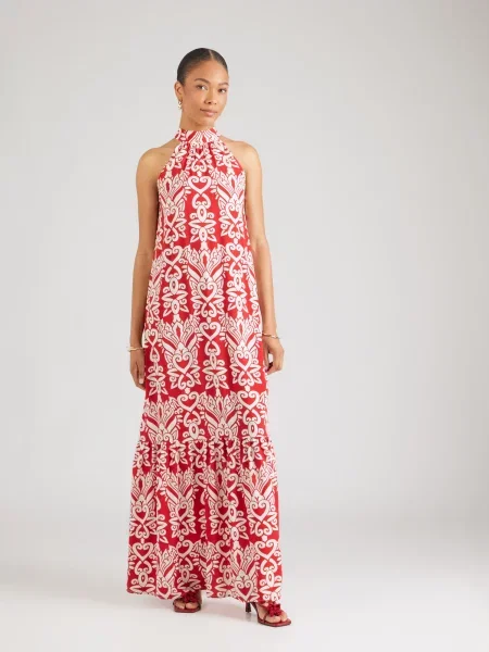 ABOUT YOU Rochie de vară Cami roșu cireș alb