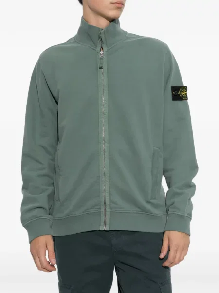Pulover Stone Island cu strasuri verde