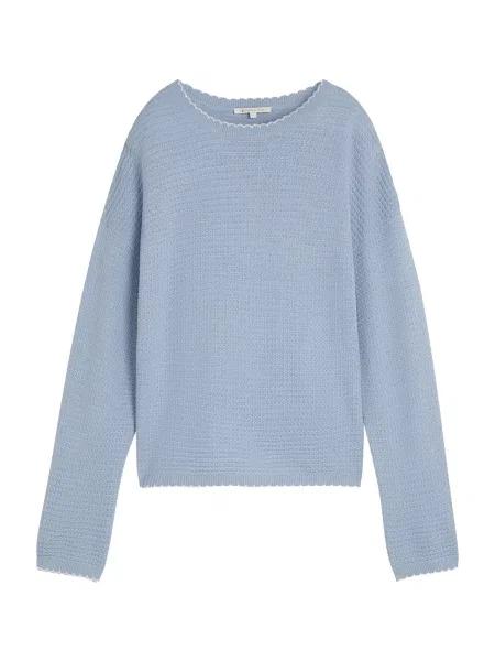 TOM TAILOR DENIM Pulover porumbel albastru