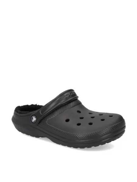 Tenisky Crocs Classic Lined Clog Black/ Black EUR černé