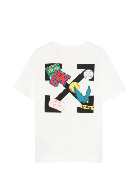 Koszulka dziecięca Off-white biała