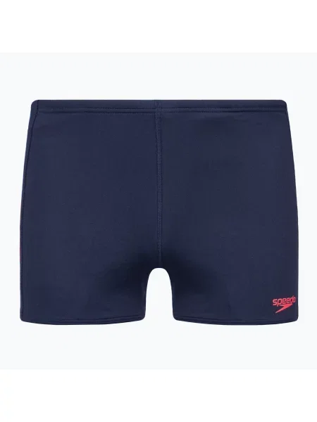 Мъжки боксерки за плуване Speedo Tech Panel navy/orange синьо