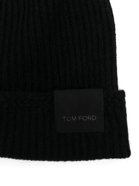 Căciulă Tom Ford din cașmir negru