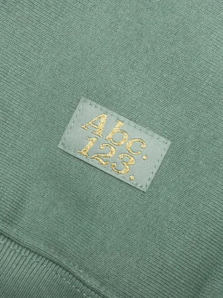 Hanorac crewneck Advisory Board Crystals de cristal verde