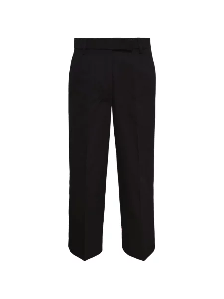 Pantaloni Thom Browne cu dungi albastru