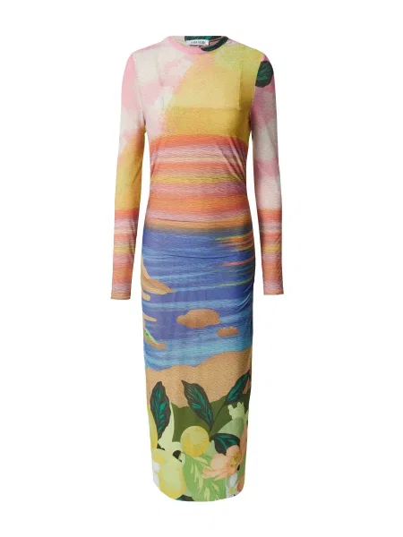 EDITED Rochie Romia' galben