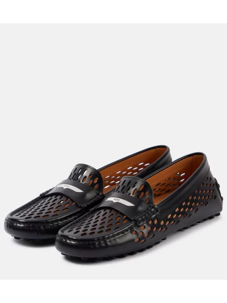 Pantofi loafer Tod's din piele negru