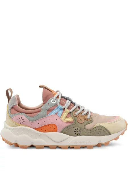 Bőr virágos sneaker Flower Mountain