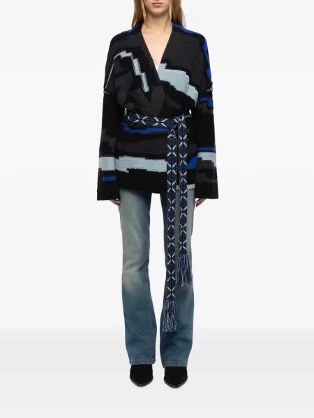 Palton Zadig&voltaire tricotate gri