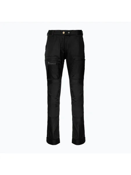 Дамски панталон за трекинг Pinewood Caribou TC black/black черно