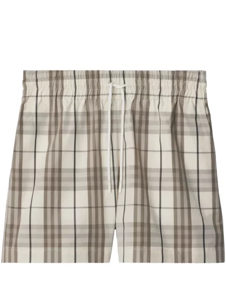 Pantaloni scurți Burberry în carouri