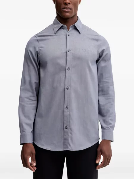 Cămașă Armani Exchange albastru