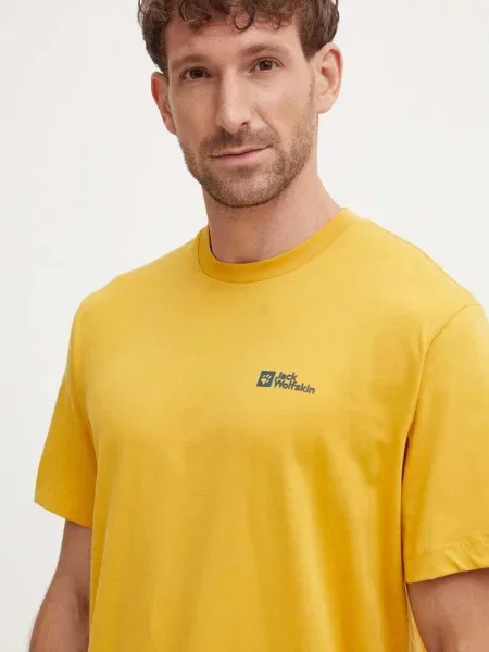 Jack Wolfskin tričko Essential žluté