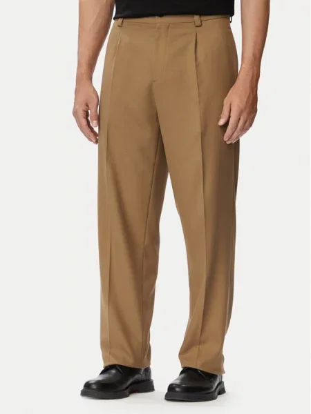 HUGO Pantaloni de costum Modern Fit negru