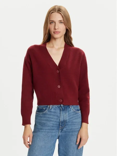 Vero Moda Кардиган Gold Art Бордо златисто