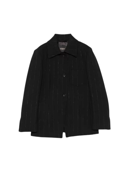 Marynarka Seventy w paski czarna