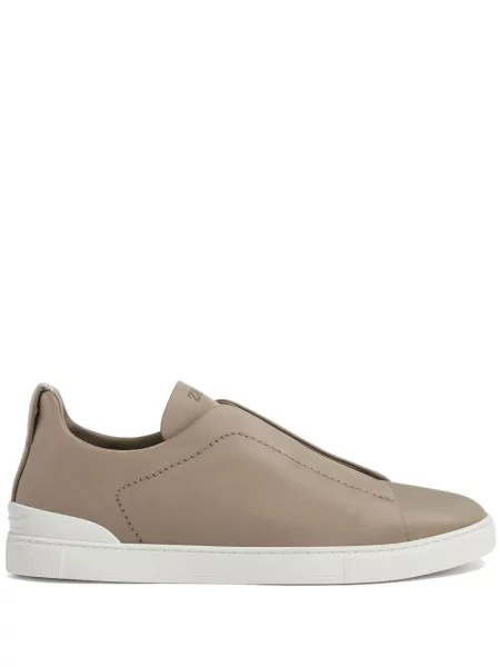 Sneakerși Zegna maro