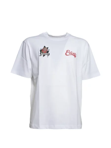 Tricou Evisu cu imagine alb