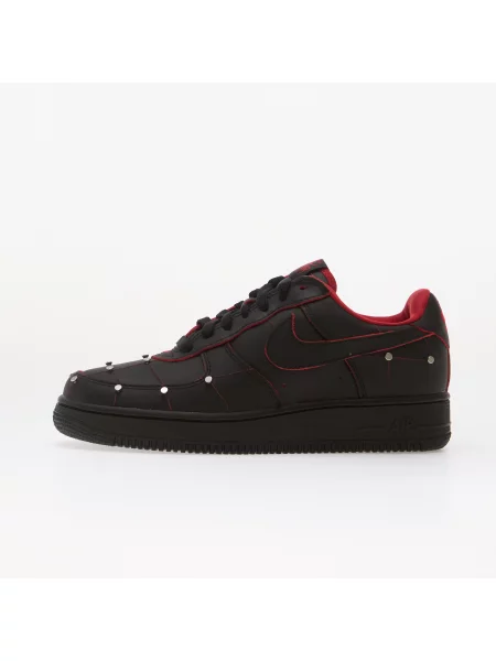 Sneakers Nike Air Force 1 "Nightmare" Pinhead Black/ Black-Gym Red-Metallic Silver EUR 45 μαύρο