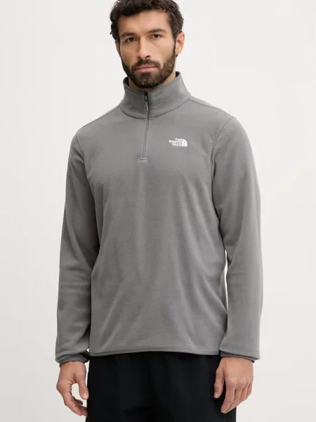 Bluza The North Face Glacier Fleece Zip smoked pearl szary