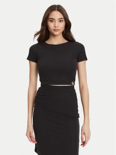 Guess t-shirt PRISCA czarny
