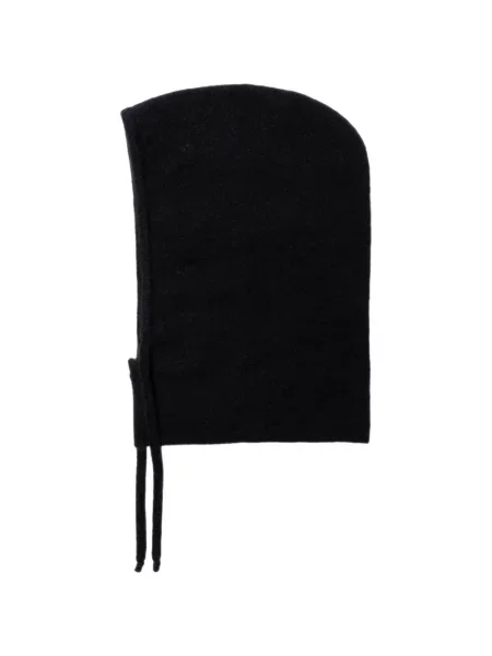 Căciulă Laneus tricotate cu cordon negru