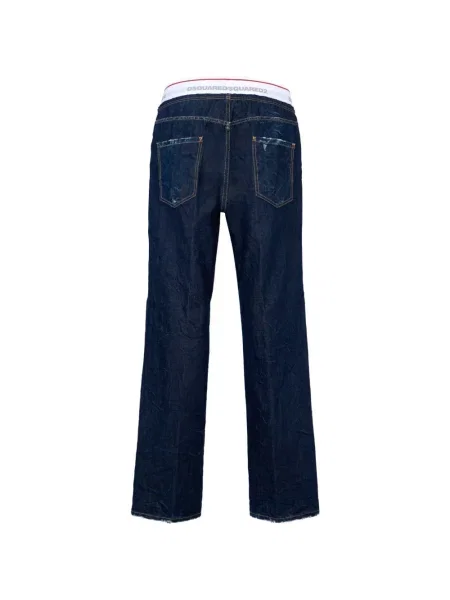 Pantaloni Dsquared2 albastru