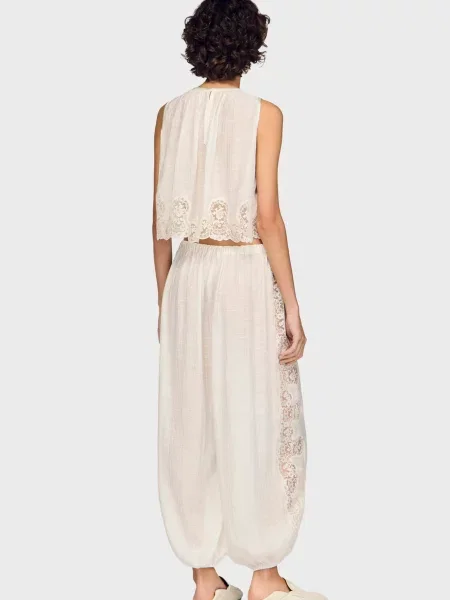 Топ Sandro білий