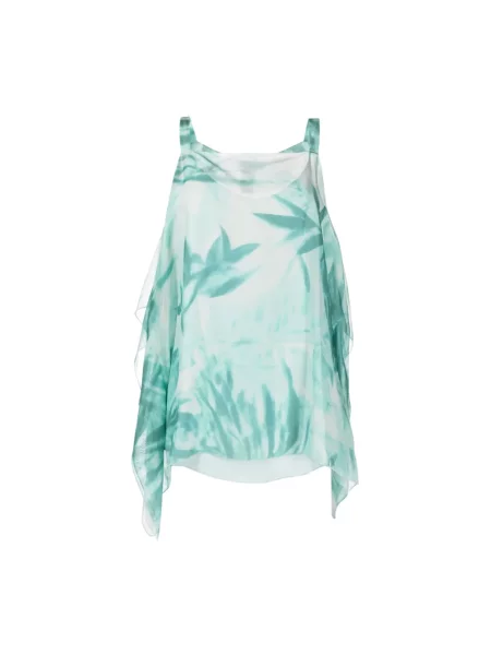 Top Antonelli Firenze z kapturem niebieski