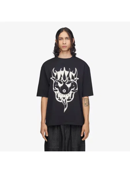 Tricou Chito Graphic Short Sleeve Tee Black XL negru