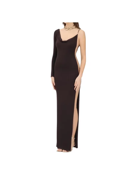 Sukienka Elisabetta Franchi brązowa