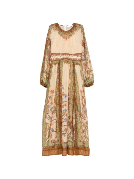 Rochie maxi Zimmermann cu model floral cu imagine