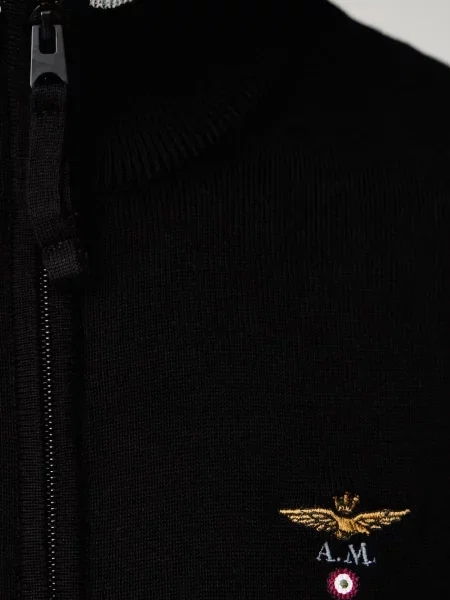 Aeronautica Militare férfi kardigán fekete