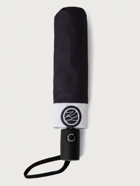 Karl Lagerfeld umbrela automată negru