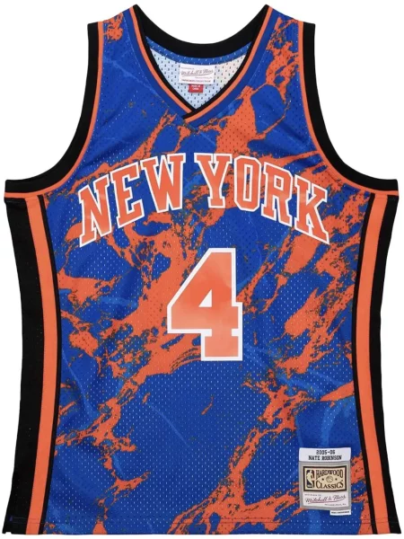 Vestă Mitchell & Ness din jerseu albastru