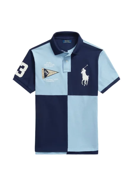 Șosete Polo Ralph Lauren cu broderie în carouri de flanelă verde
