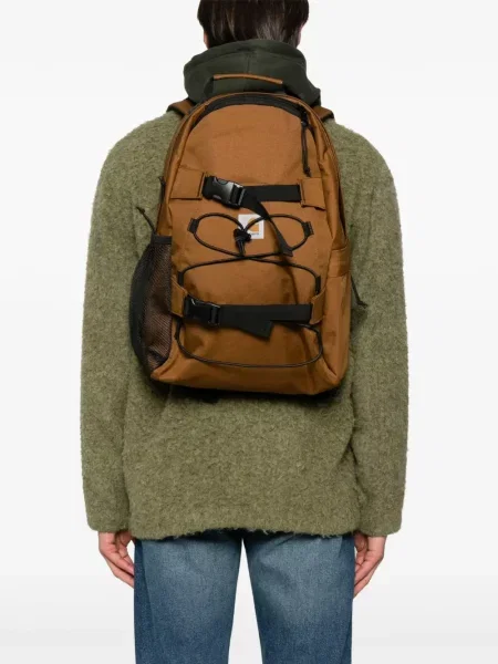 Ruksak Carhartt Wip sa kopčom smeđa