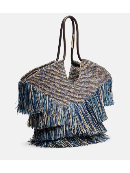 Shopper kabelka Zimmermann so strapcami modrá